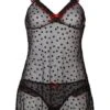 Nuisette Babydoll Sans Armatures + String (Ens. 2 Pces.) -Sous-Vêtements Tendance 13128091 4aMWnI3V