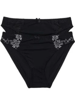 Lot De 2 Slips Avec Broderie