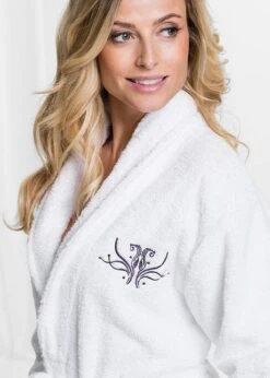 Peignoir De Bain En éponge De Coton -Sous-Vêtements Tendance 16214660 hIpFmynk