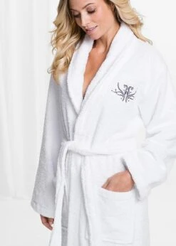 Peignoir De Bain En éponge De Coton -Sous-Vêtements Tendance 16214662 EPAjnJ6E