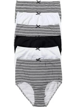 Lot De 6 Slips Taille Haute 14 Lot De 6 Slips Taille Haute -Sous-Vêtements Tendance 17000342 XCDk0ZDS