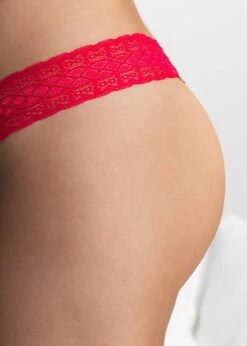 Lot De 5 Strings à Dentelle -Sous-Vêtements Tendance 18114345 jrXLyXQI