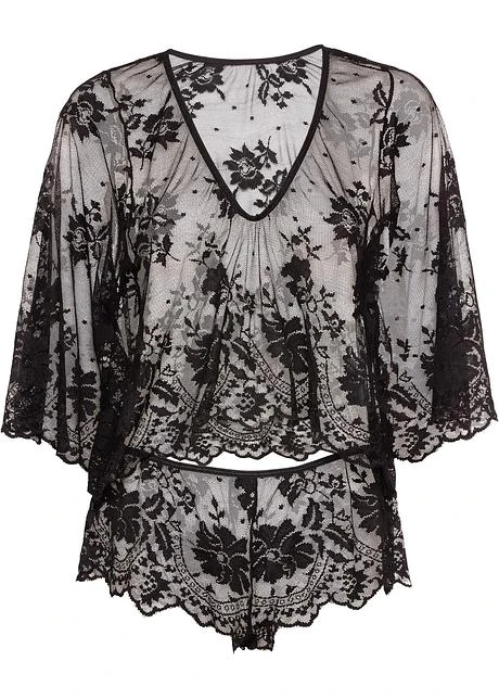 Venus Top à Manches Longues + Shorty (Ens. 2 Pces.) 3 Venus Top à Manches Longues + Shorty (Ens. 2 Pces.)