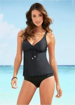 Bas De Bikini Taille Haute Avec Polyamide 10 Bas De Bikini Taille Haute Avec Polyamide -Sous-Vêtements Tendance 18198494 jA4bDvxZ