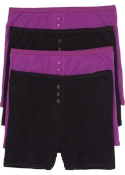 Lot De 4 Boxers Taille Haute