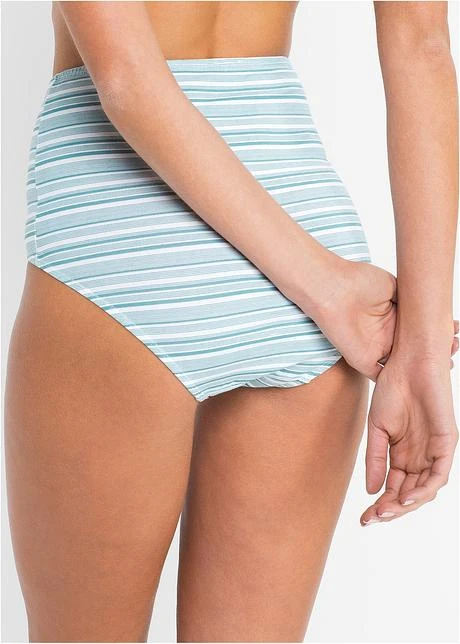 Lot De 6 Slips Taille Haute 5 Lot De 6 Slips Taille Haute – Image 3