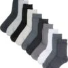 Lot De 10 Paires De Chaussettes Basiques Avec Coton -Sous-Vêtements Tendance 18322830 LgW0Dwg5