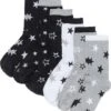 Lot De 6 Paires De Chaussettes Femme Avec Coton -Sous-Vêtements Tendance 18322831 FAUJKHkv