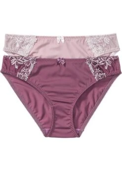 Lot De 2 Slips Avec Broderie -Sous-Vêtements Tendance 19017931 h6s5JrII