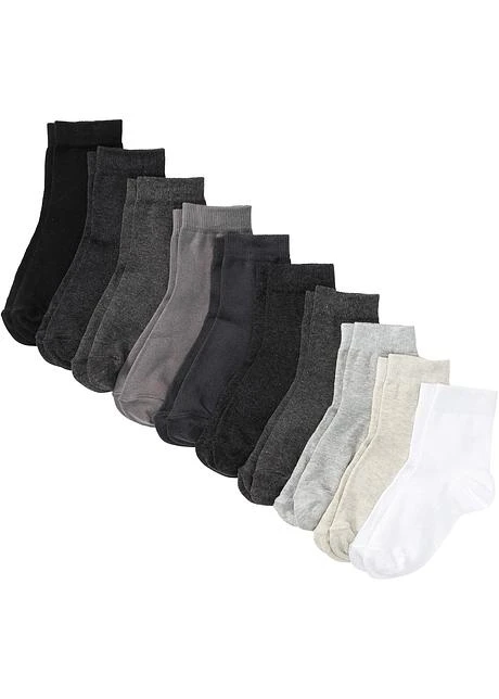 Lot De 10 Paires De Chaussettes Courtes Avec Coton 9 Lot De 10 Paires De Chaussettes Courtes Avec Coton – Image 7
