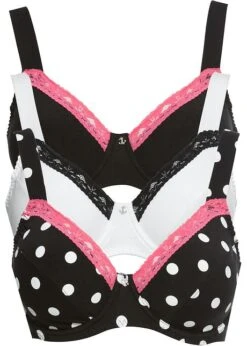 Lot De 3 Soutiens-gorge En Coton