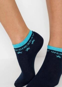 Lot De 7 Paires De Chaussettes Courtes Enfant -Sous-Vêtements Tendance 20051925 BWBIwV0k