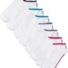 Lot De 8 Paires De Socquettes Avec Coton -Sous-Vêtements Tendance 21037594 D4Q1QoUY