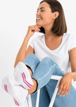 Lot De 8 Paires De Socquettes Avec Coton -Sous-Vêtements Tendance 21044488 kVABYzVH