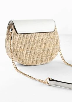 Sac à Bandoulière Effet Paille -Sous-Vêtements Tendance 21055754 RYP9Ohno