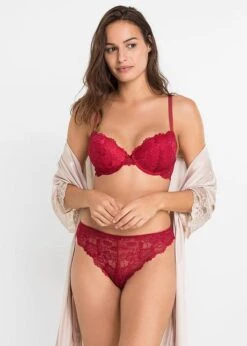 Soutien-gorge à Coques + String (Ens. 2 Pces.) -Sous-Vêtements Tendance 21256281 xJ5S6JIN