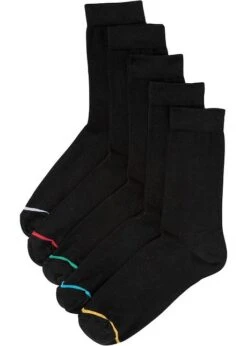 Lot De 5 Paires De Chaussettes En Coton Majoritaire