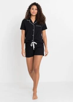 Pyjashort Avec Patte De Boutonnage -Sous-Vêtements Tendance 21310025 Qh0mYpdI