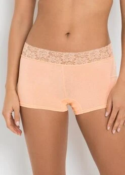 Lot De 4 Boxers Femme Avec Dentelle -Sous-Vêtements Tendance 21310747 NajEGblc