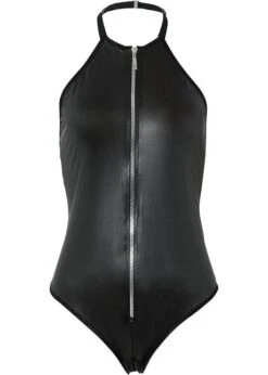 Venus Body-string Ouvert En Wet Look -Sous-Vêtements Tendance 22120554 6W89mvWr