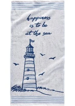 Serviette De Toilette Motif Phare