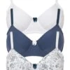 Lot De 3 Soutiens-gorge Avec Coton -Sous-Vêtements Tendance 22200968 8P8fWKpS