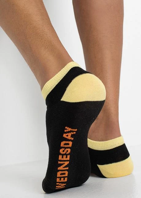 Lot De 8 Paires De Socquettes Jours De La Semaine Avec Coton 8 Lot De 8 Paires De Socquettes Jours De La Semaine Avec Coton – Image 6