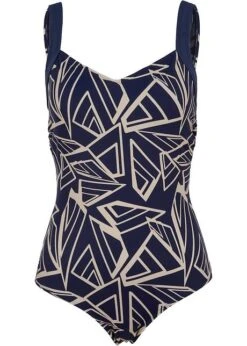 Maillot 1 Pièce Sculptant Avec Polyamide, Maintien Modéré