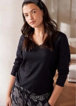 Pantalon De Pyjama Avec Bandeau De Front 17 Pantalon De Pyjama Avec Bandeau De Front -Sous-Vêtements Tendance 22241901 5ROzdixW