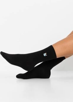 Lot De 5 Paires De Chaussettes Avec Broderie -Sous-Vêtements Tendance 22242163 cSIMlcsu