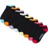 Lot De 8 Paires De Socquettes Jours De La Semaine Avec Coton