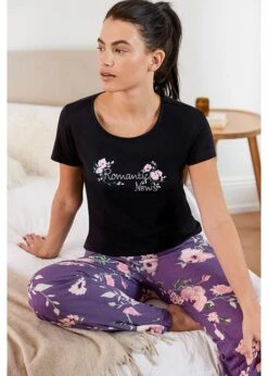 Pyjama Et Pyjashort (Ens. 4 Pces.) -Sous-Vêtements Tendance 22255100 u739qCw8