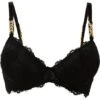 Soutien-gorge à Coques Et Armatures Avec Accessoire Brillant -Sous-Vêtements Tendance 22256586 x2MCset7