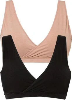 Lot De 2 Brassières Réversibles Avec Coton