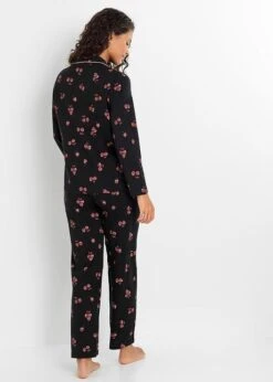 Pyjama Avec Patte De Boutonnage Et Masque De Nuit -Sous-Vêtements Tendance 22258674 d6aFt2SL