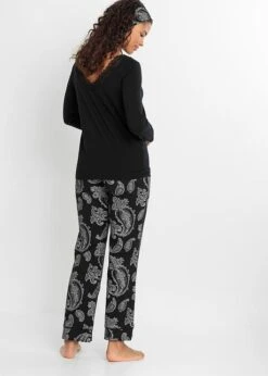Pantalon De Pyjama Avec Bandeau De Front 13 Pantalon De Pyjama Avec Bandeau De Front -Sous-Vêtements Tendance 22258741 Dzi1ZdJC