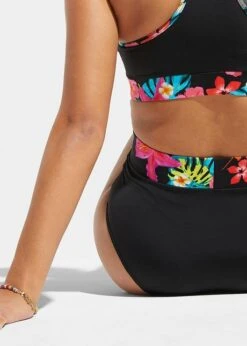 Rainbow Bas De Bikini Taille Haute Avec Polyamide Recyclé -Sous-Vêtements Tendance 23012773 EuaiUAyR