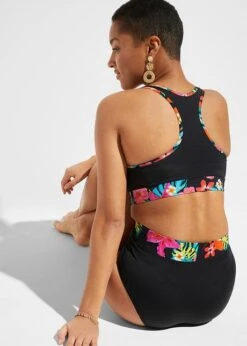 Rainbow Bas De Bikini Taille Haute Avec Polyamide Recyclé -Sous-Vêtements Tendance 23012779 ucerAvgR
