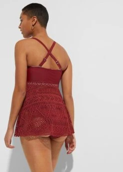 Tankini Bandeau Long (Ens. 2 Pces.) -Sous-Vêtements Tendance 23013678 ZW41KQ9f