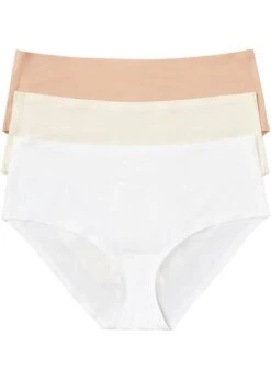 Lot De 3 Culottes Taille Haute Sans Couture Feel Comfort -Sous-Vêtements Tendance 23018098 t08eHE6m