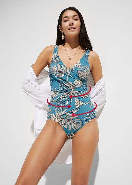 Maillot 1 Pièce Sculptant Grande Stature Avec Polyamide Recyclé, Effet Sculptant Léger 4 Maillot 1 Pièce Sculptant Grande Stature Avec Polyamide Recyclé, Effet Sculptant Léger – Image 2