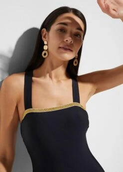 Maillot 1 Pièce Sculptant Avec Polyamide Recyclé, Effet Sculptant Léger -Sous-Vêtements Tendance 23026860 zFIemqdH