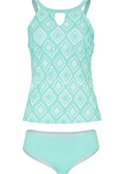 Rainbow Tankini (Ens. 2 Pces.) Avec Poches Pour Prothèses Avec Polyamide Recyclé