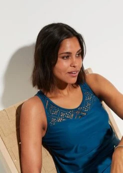 Tankini (Ens. 2 Pces.) Grande Stature Séchage Rapide -Sous-Vêtements Tendance 23063918 SPRivGdN