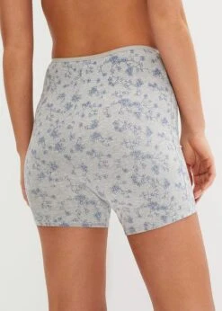 Lot De 4 Boxers Longs Femme Avec Taille Haute, Avec Coton -Sous-Vêtements Tendance 23080334 GN0muWZT