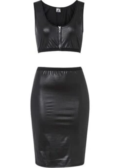 Venus Brassière Et Jupette Au Look Mouillé (Ens. 2 Pces.) -Sous-Vêtements Tendance 23081350 pPHR7j14