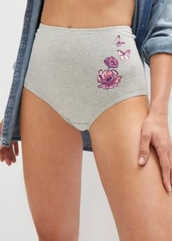 Lot De 5 Slips Taille Haute -Sous-Vêtements Tendance 23083167 AF9Up2HZ