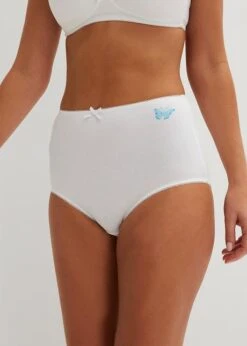 Lot De 3 Slips Taille Haute Avec Coton 10 Lot De 3 Slips Taille Haute Avec Coton -Sous-Vêtements Tendance 23088307 T1hJgjcd