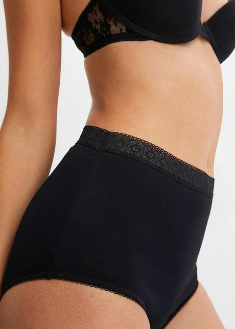 Lot De 3 Slips Taille Haute 7 Lot De 3 Slips Taille Haute – Image 5