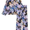Pyjama Oversize Tissé En Satin Mat Avec Boutons -Sous-Vêtements Tendance 23193809 p0DrfjQ9